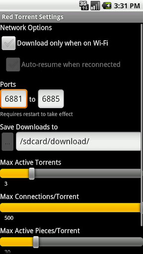 Red Torrent Lite截图1