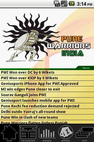 Pune Warriors India截图1