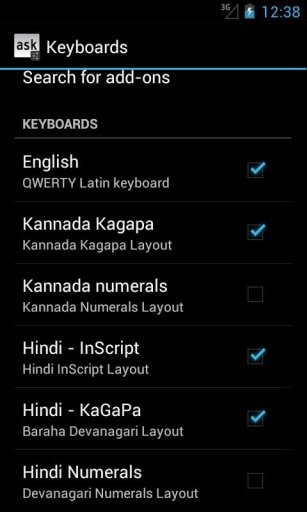 Hindi for AnySoftKeyboard截图3