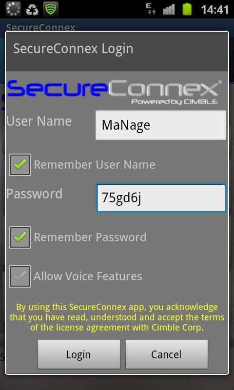 Secure Connex LT截图1