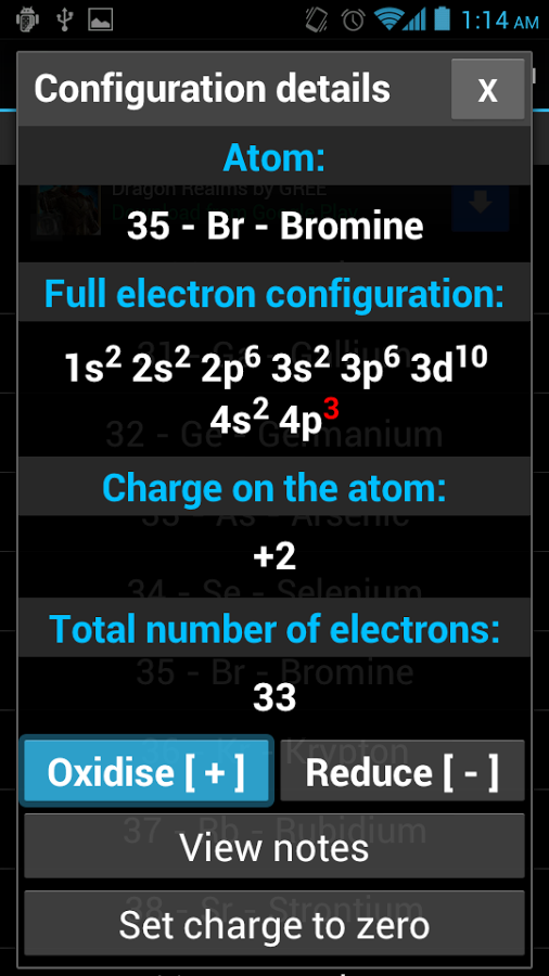 Electron Config Lite截图10