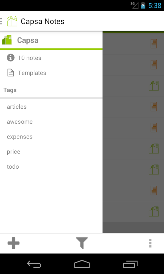 Capsa Notes Beta (Free)截图2