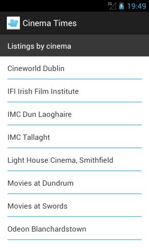 Cinema Listings Ireland截图6