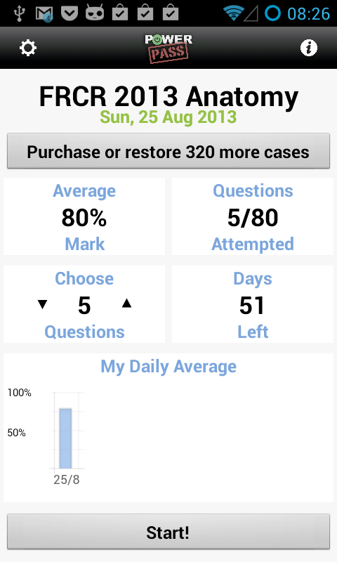 Powerpass FRCR Anatomy 2013截图2