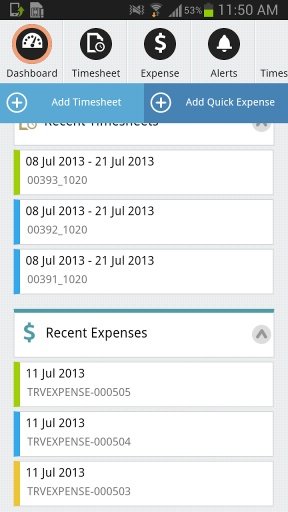 Time and Expense - Dynamics AX截图3