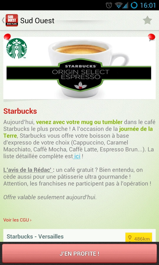 Sud Ouest Bons plans截图3