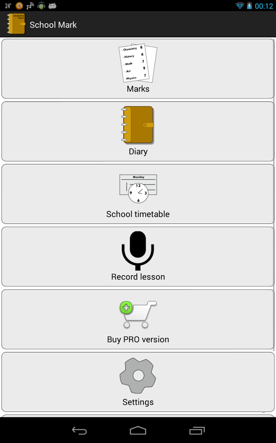School Mark Diary Manager截图1