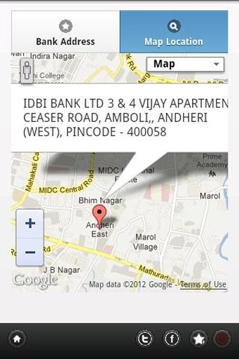 IDBI ATM / Branch Locator截图3