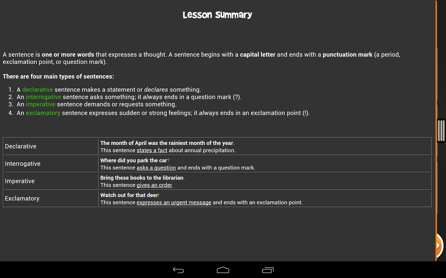 iTooch 5th Grade Language Arts截图4