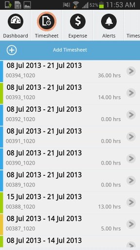 Time and Expense - Dynamics AX截图4