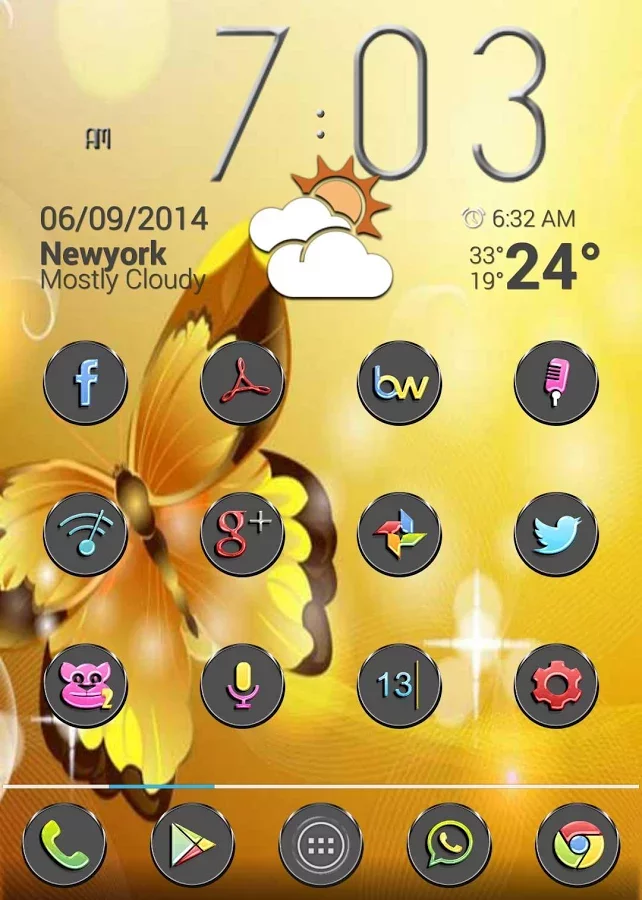 Hoop Lite Icon Pack Apex Nova截图10