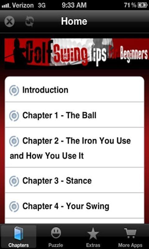 Golf Swing For Beginners Free截图2
