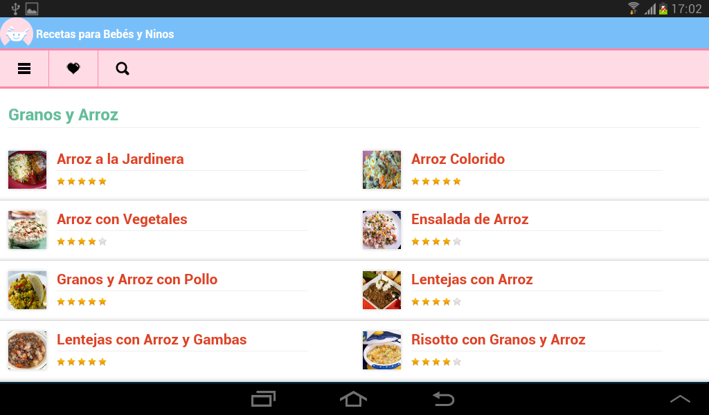 Recetas para Bebes y Ninos截图2