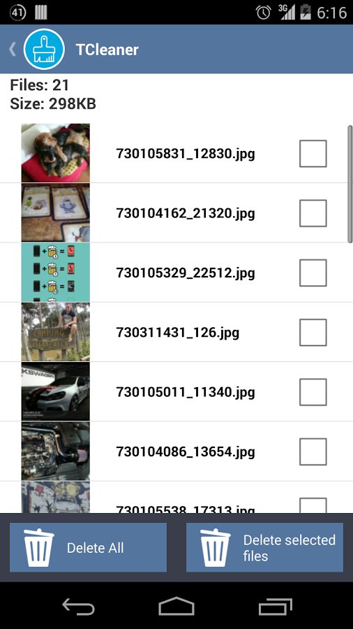 TCleaner for Telegram截图1