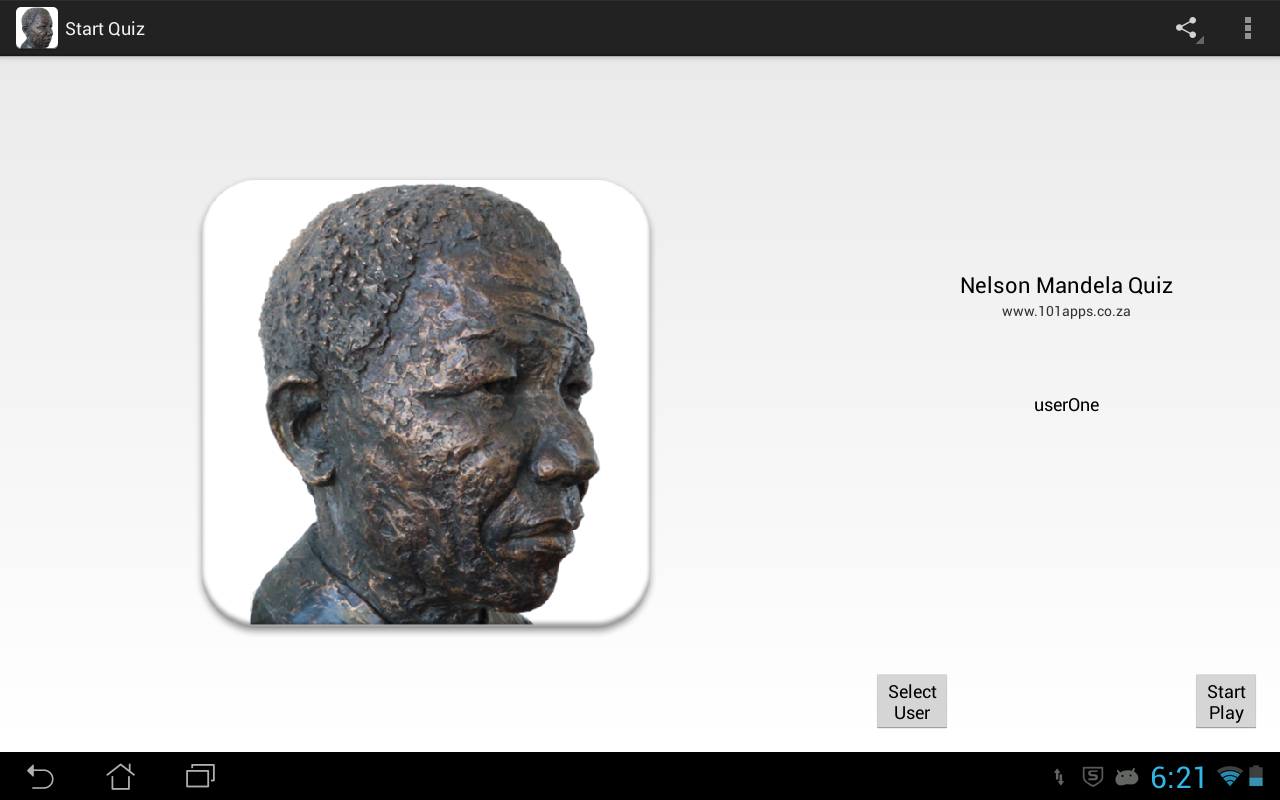 Nelson Mandela Quiz截图1