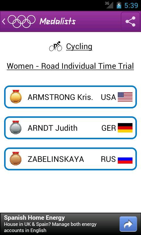Medalists London 2012截图2