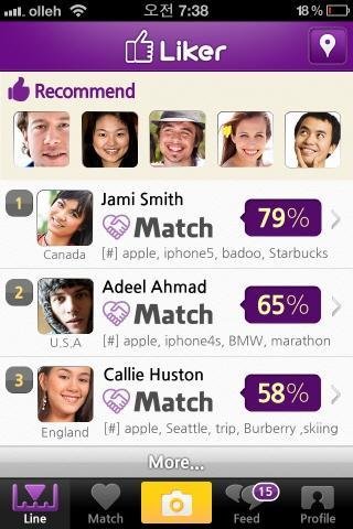 Liker - Social matching截图1