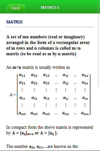 Matrices and Determinants截图3
