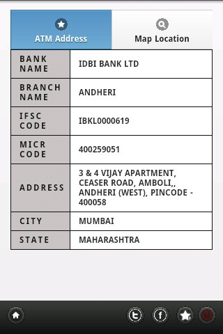 IDBI ATM / Branch Locator截图4