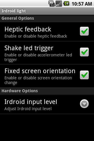 Irdroid light截图4
