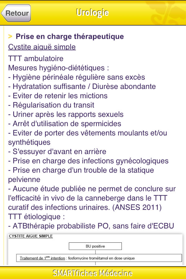 SMARTfiches Urologie Free截图7