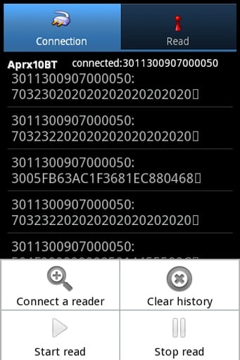 Aprx10BT UHF RFID Reader截图2