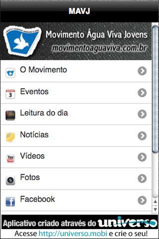 MAVJ Movimento &Aacute;gua Viva...截图3