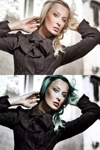 Changing Hair Color Photo截图1