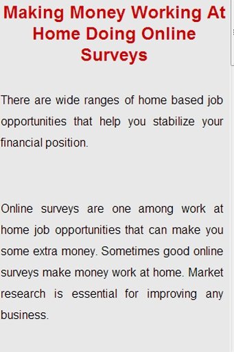 Work at home job ideas截图2