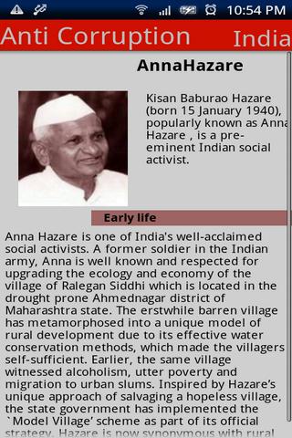 Anna Hazare(AntiCorruptionInd)截图3