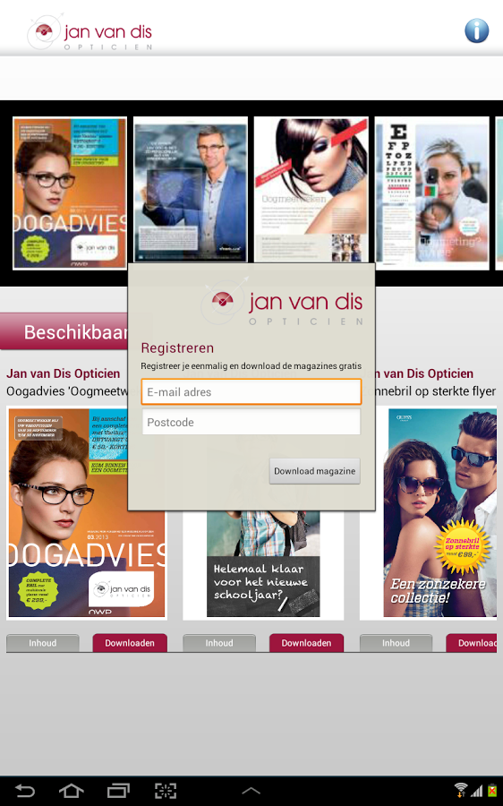 Jan van Dis opticien截图3