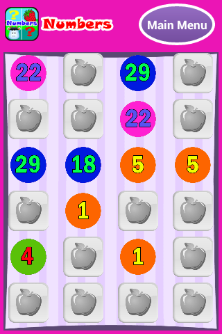 Numbers - Kids Memory Game截图6