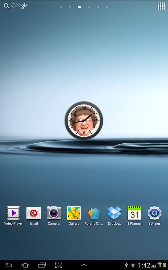 Mrs Brown Clock Widget截图2