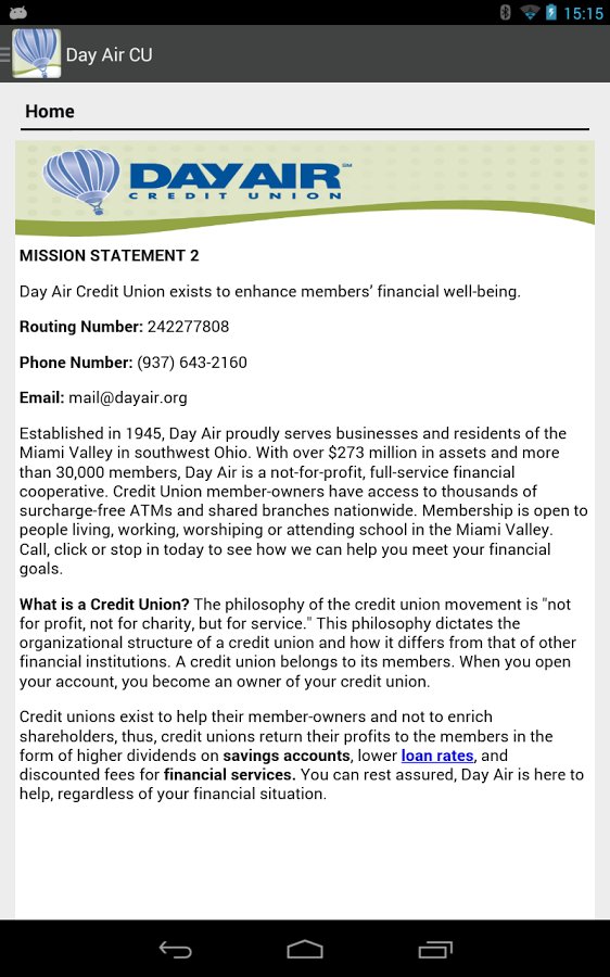 Day Air Credit Union截图6