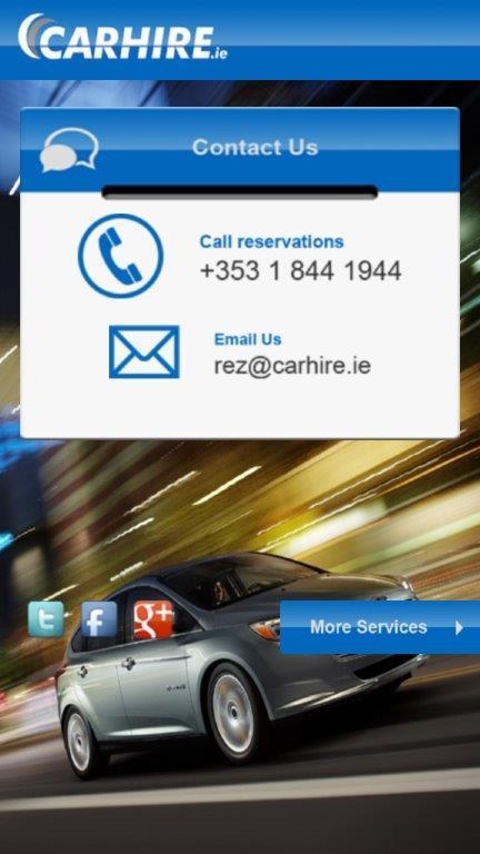 CARHIRE.ie - Car Hire Ir...截图2