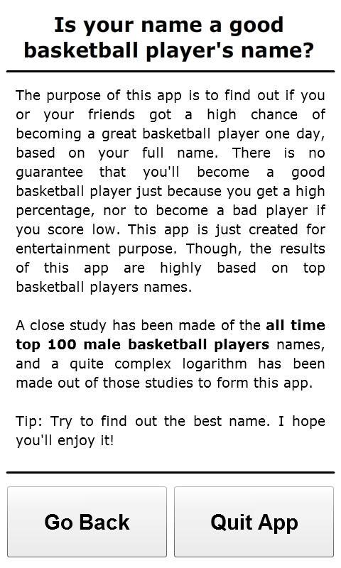 Basketball Player Names截图3