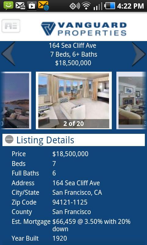 Vanguard Properties Mobile截图4