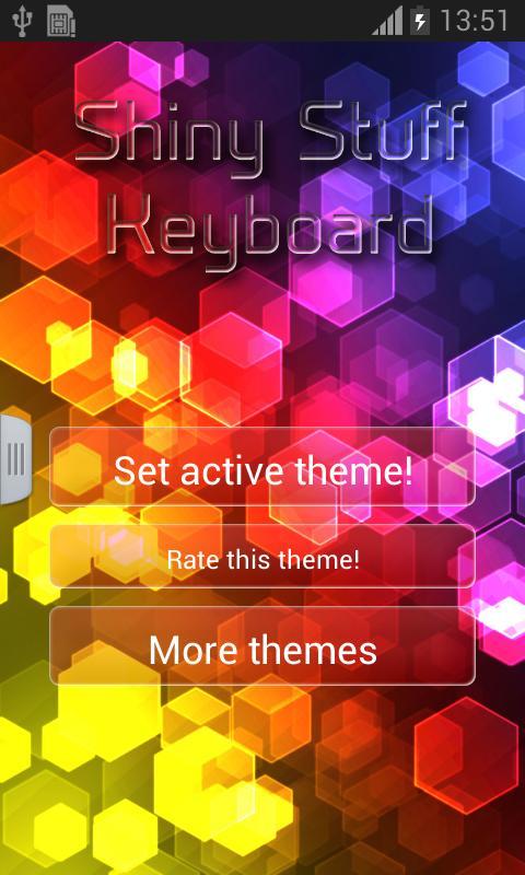 Shiny Stuff Keyboard截图3