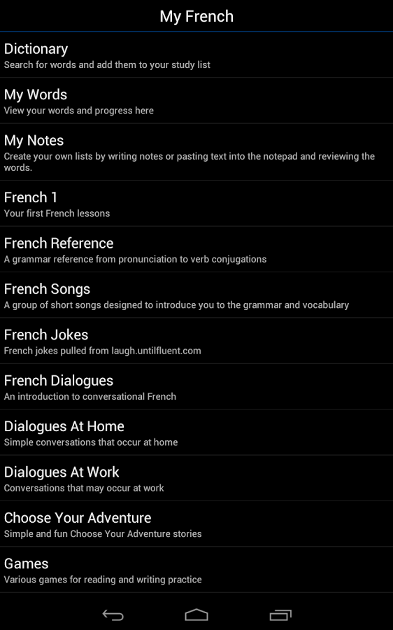 My French截图7