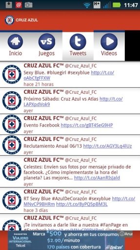 Cruz Azul SDM截图1