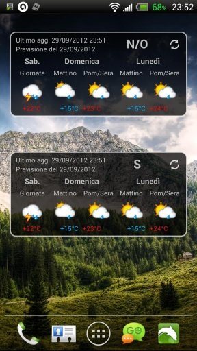 Trentino Meteo Widget截图4