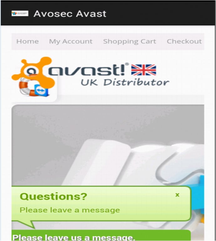 Avosec Avast Site截图1