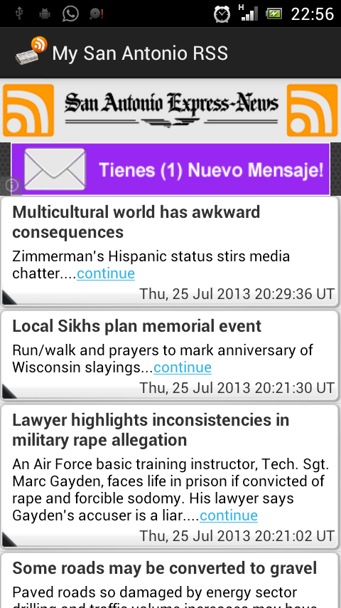 San Antonio Express RSS截图3