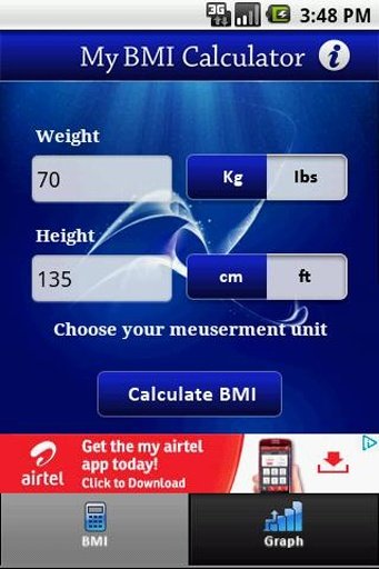 My BMI Calculator截图1