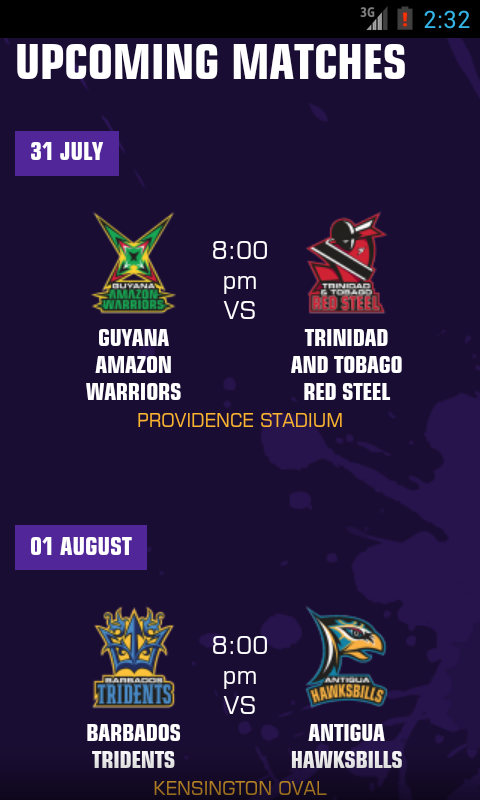 Caribbean Premier League...截图4