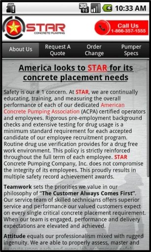 Star Concrete Pumping截图1