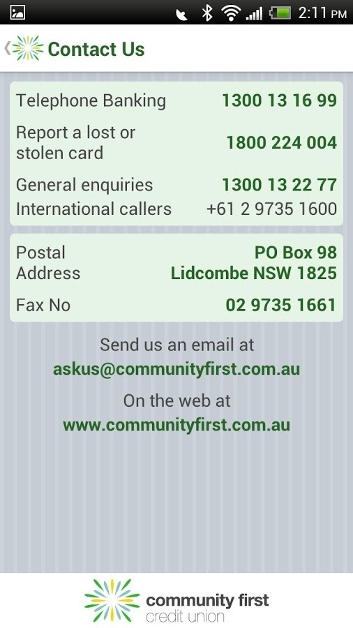 Community First Credit Union截图4