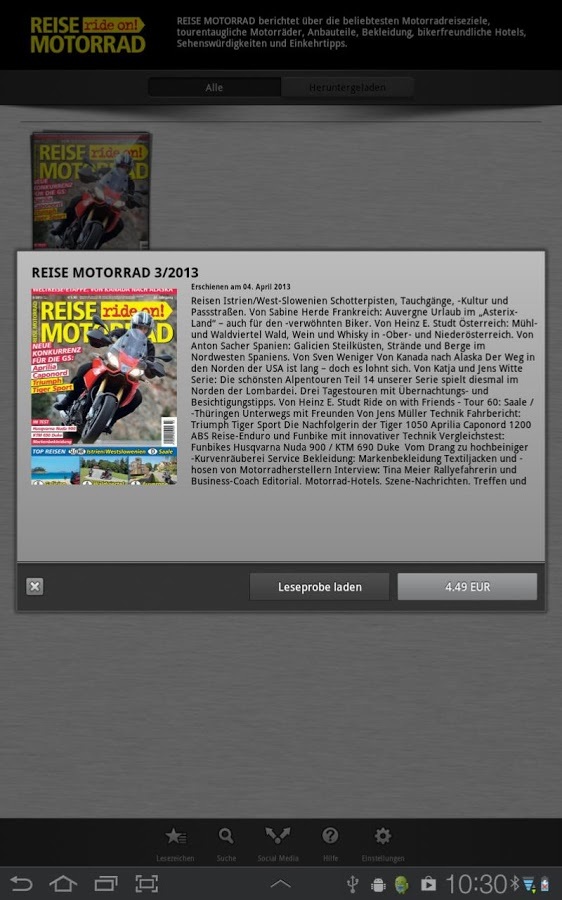 REISE MOTORRAD截图2