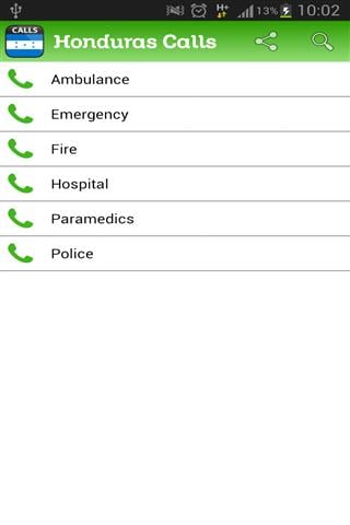 洪都拉斯电话截图1