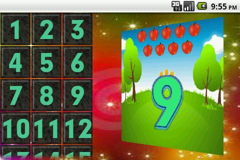 Kid Numbers Learning Free截图1